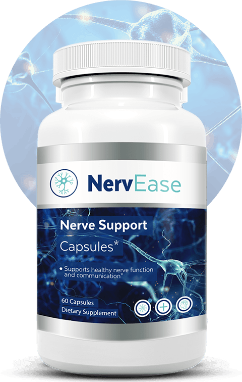 NervEase Sciatic Nerve Support - 60 capsule bottle